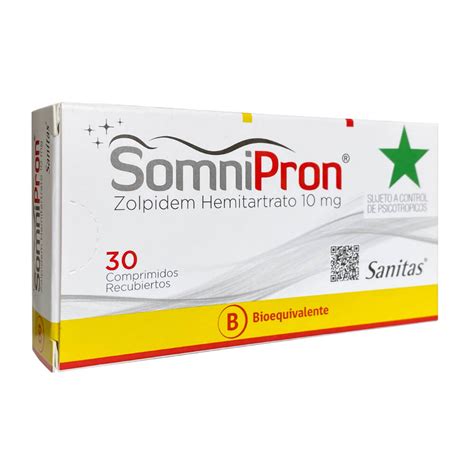 Somnipron Zolpidem Mg X Comprimidos Farmatica