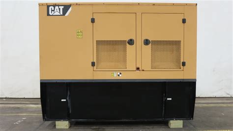 Used Caterpillar D150 8 C66 Diesel Generator 14 Hrs Epa Tier 3 150