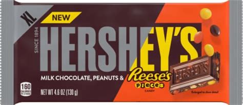 Hershey's Milk Chocolate Reese's Pieces Candy Bar, 4.6 oz - Smith’s ...