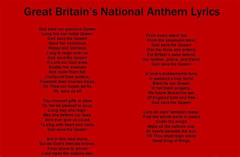 England National Anthem Lyrics - Marseillaise The Turbulent French ...