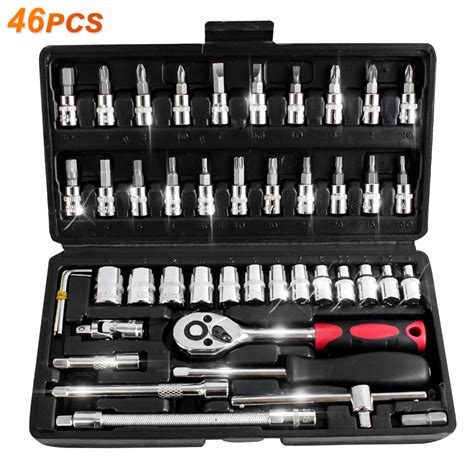 Jual Suksestech Obeng Socket Set Pcs Kunci Sock Socket Wrench Set