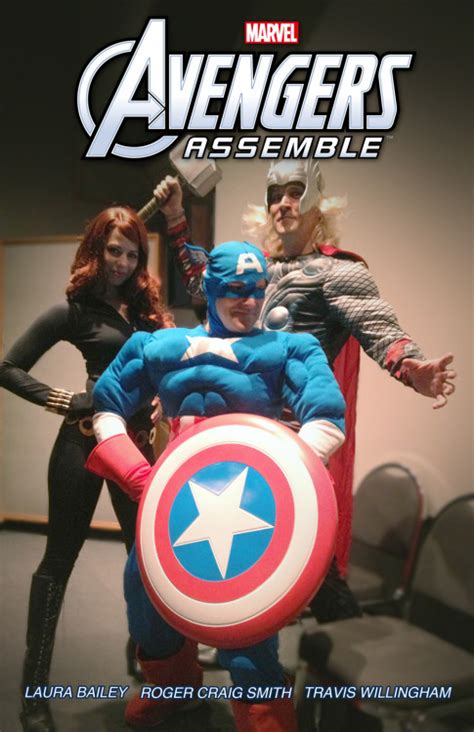 Avengers Assemble Behind The Voice Actors