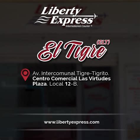 Liberty Express on Twitter Visítanos en nuestra agencia de El Tigre