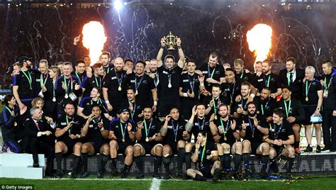 All Blacks Make History With Third Rugby World Cup Win After Thrashing Wallabies Daily Mail Online