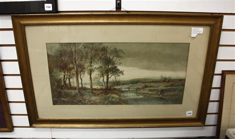 Lot George Colby Watercolor