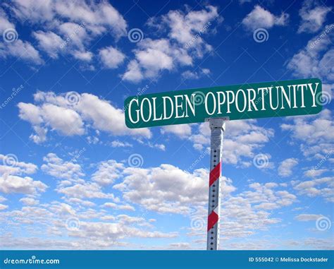 "Golden Opportunity" Stock Photography - Image: 555042