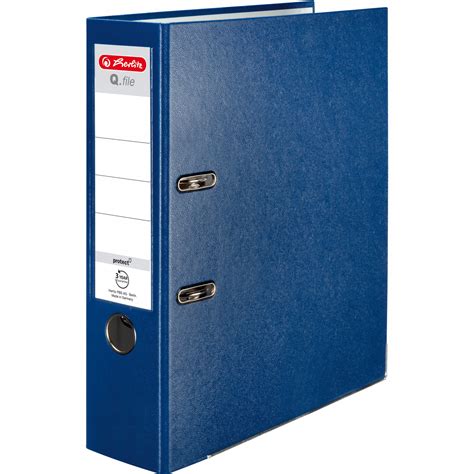 Segregator HERLITZ A4 80mm 8cm Q File Niebieski 11167418 Cena