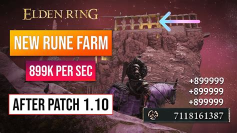 Elden Ring Rune Farm Easy Rune Glitch After Patch