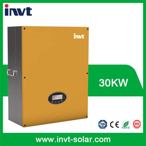 Invt 30kw 30000w Three Phase Grid Tied Solar Power Inverter Solar