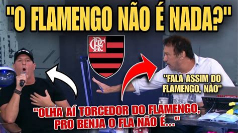 O FLAMENGO NÃO É NADA BENJA E EMÍLIO SURITA TRETA SOBRE O