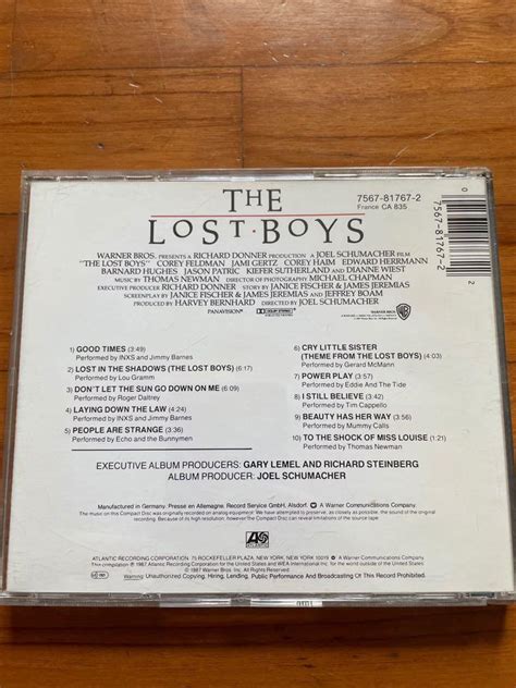 The Lost Boys Soundtrack CD, Hobbies & Toys, Music & Media, CDs & DVDs ...