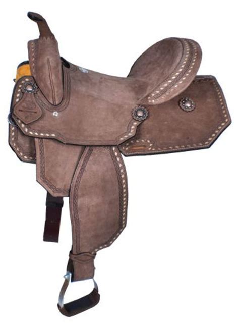 15 Double T Barrel Saddle With Flex Tree Lazy Oak Equine