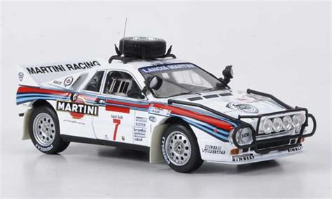 Diecast model cars Lancia 037 1/43 HPI Rally No.17 Martini Safari Rally 1984 - Alldiecast.co.uk