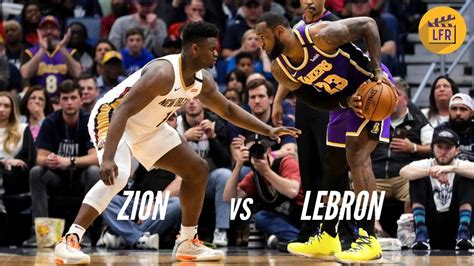 Zion Vs LeBron YouTube