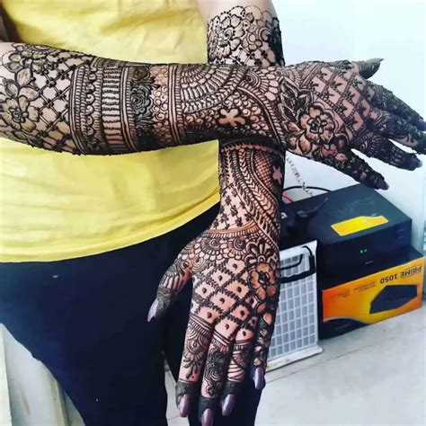 Arabic Mehndi Design for Wedding: Elegance and Tradition