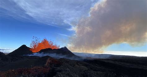 Le Mauna Loa 2e plus gros volcan actif au monde est en éruption et c