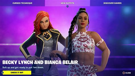 Wwe Skins Becky Lynch And Bianca Belair Arrive In Fortnite Item Shop Code Outsider Chapter 4