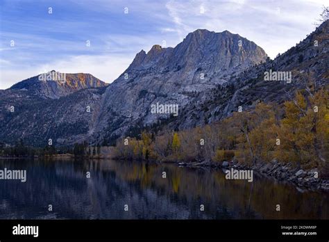 June Lake Fall Colors Stock Photo - Alamy