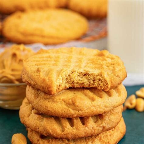 Classic Lunch Lady Peanut Butter Cookies Fun Cookie Recipes