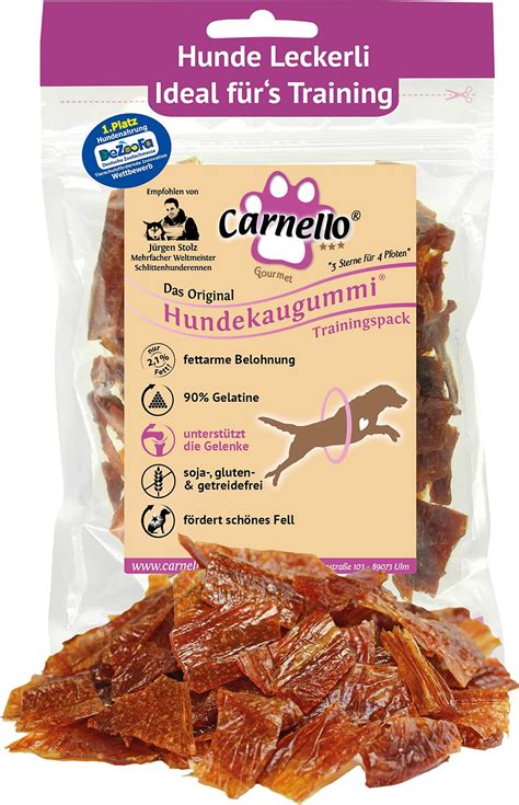 Carnello Trainingsleckerli Hunde Hundekaugummi Training Hundesnack