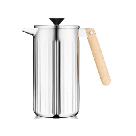 FRENCH DAYS Cafetière à piston double paroi Douro inox 8 tasses 1L pas cher