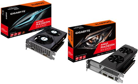 GIGABYTE tiene disponibles sus tarjetas gráficas RX 6400 EAGLE 4G y RX