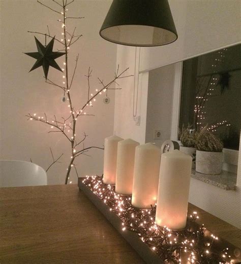 Cozy And Festive Candle Decorations For Advent