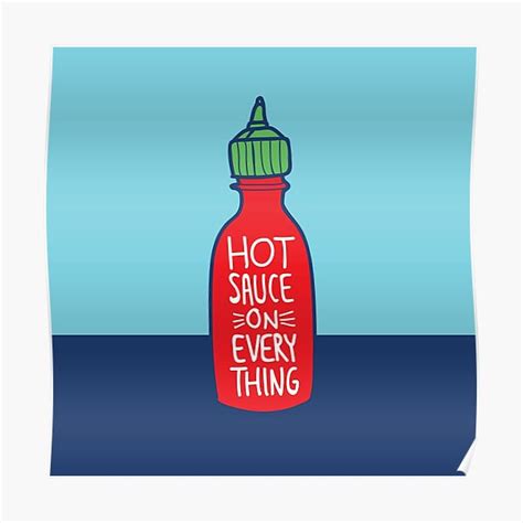 Hot Sauce Posters Redbubble