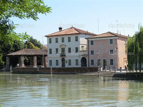 Brenta River in Dolo, Venice (Italy) — Stock Photo © cristalvi #50904805