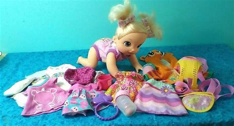 **Hasbro Baby Alive**Go Bye Bye Doll Crawling**With Accessories** works great | #3440535644