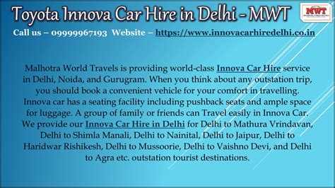 Ppt Toyota Innova Car Hire In Delhi Powerpoint Presentation Free