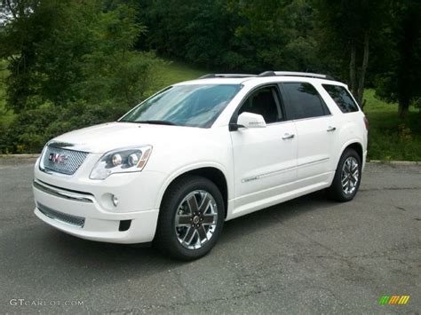 white gmc acadia | 2012 Summit White GMC Acadia Denali AWD