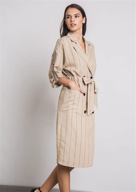 Pinstripe dress