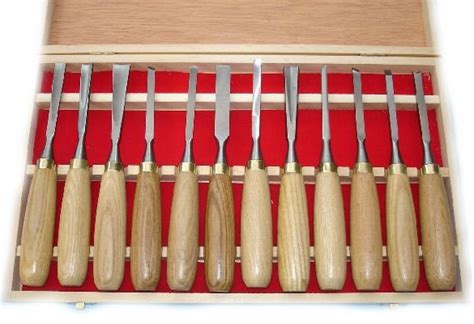 12pc Quality Wood Carving Chisels Set - Now £49.99