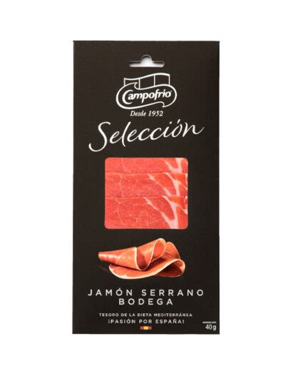 Jamón Serrano de Bodega Campofrío 40 gr 9 CASH