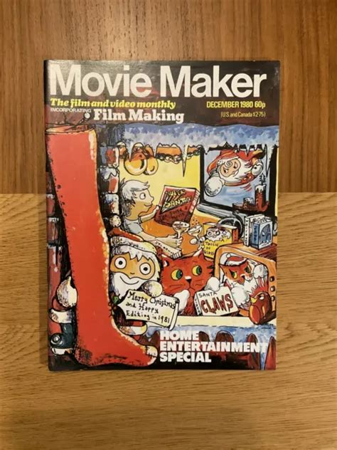 Movie Maker Magazine December 1980 Rare £599 Picclick Uk