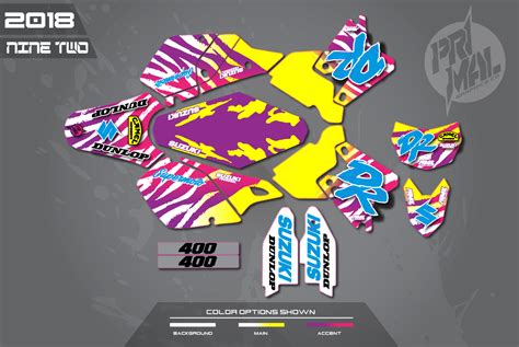 Nine Two Supermoto Primal X Motorsports Motocross Graphics Atv