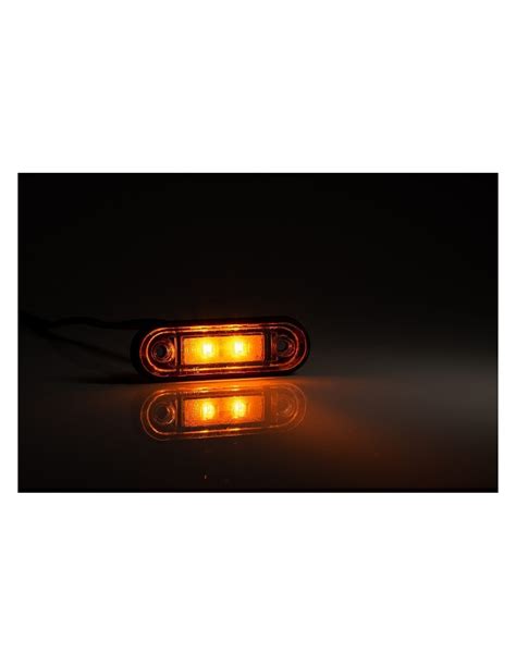 Lampa obrysowa FT 015 LED pomarańczowa 12 36V