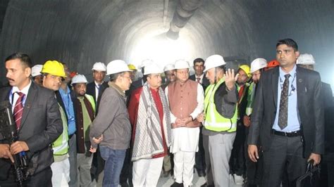 Uttarkashi Tunnel Collapse Lives Trapped For Days Opposition