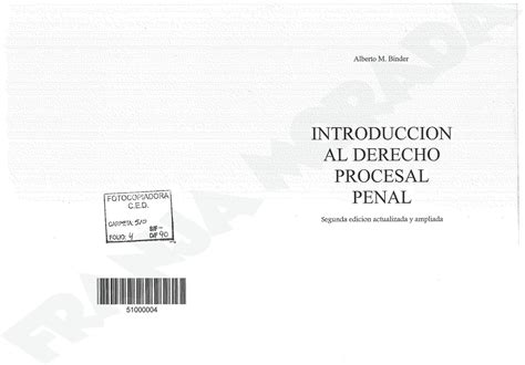 Solution Introducci N Al Derecho Procesal Penal Binder Studypool