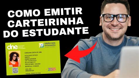 Carteirinha De Estudante Digital Solicite Agora De Um Jeito