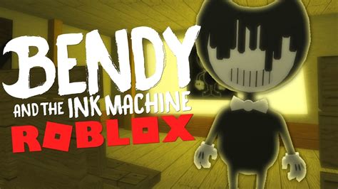 Bendy And The Ink Machine In Roblox Batim Roleplay Youtube