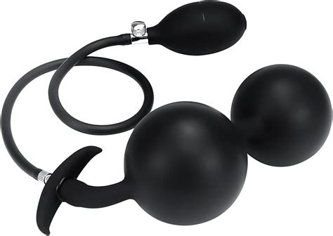 Zwfun Double Ball Aufblasbarer Analplug Mit Stahlkugel Anal Aufblasbare