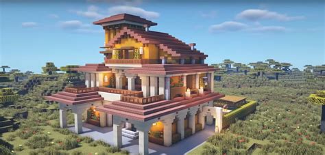 Minecraft Spanish Villa Ideas and Design