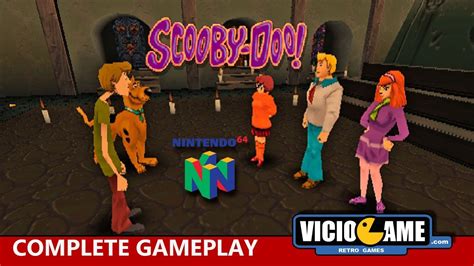 🎮 Scooby Doo Nintendo 64 Complete Gameplay Youtube