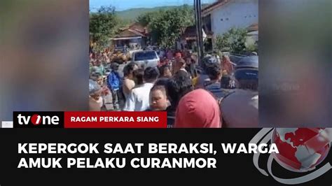 Pelaku Curanmor Dihakimi Massa Usai Kepergok Saat Beraksi Ragam