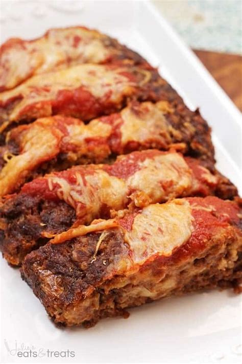 Italian Cheese Stuffed Meatloaf Recipe Julie S Eats Treats