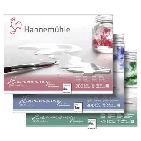 Hahnemühle Harmony Watercolour Paper Blocks Artsavingsclub