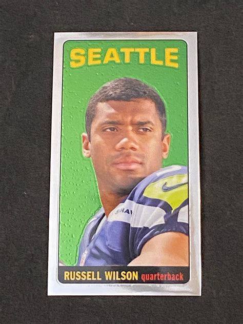 Lot Topps Chrome Rc Tall Boy Russell Wilson Rookie