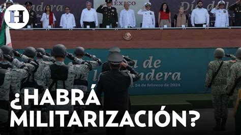 Claudia Sheinbaum Buscará Integrar Guardia Nacional A La Sedena Niega